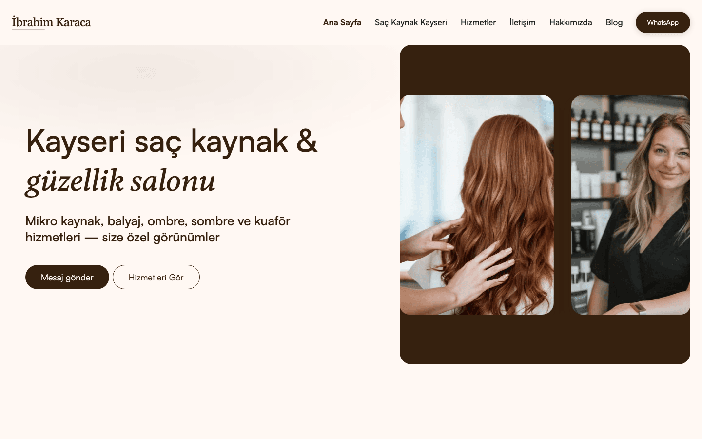 İbrahim Karaca Web Tasarım ve Yerel SEO çalışması